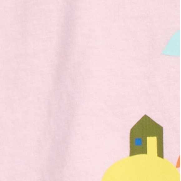 OPEN EDIT Easy GRAPHIC Tee & Jogger PANTS Set PINK Dream BIG Organic COTTON New - Picture 4 of 4